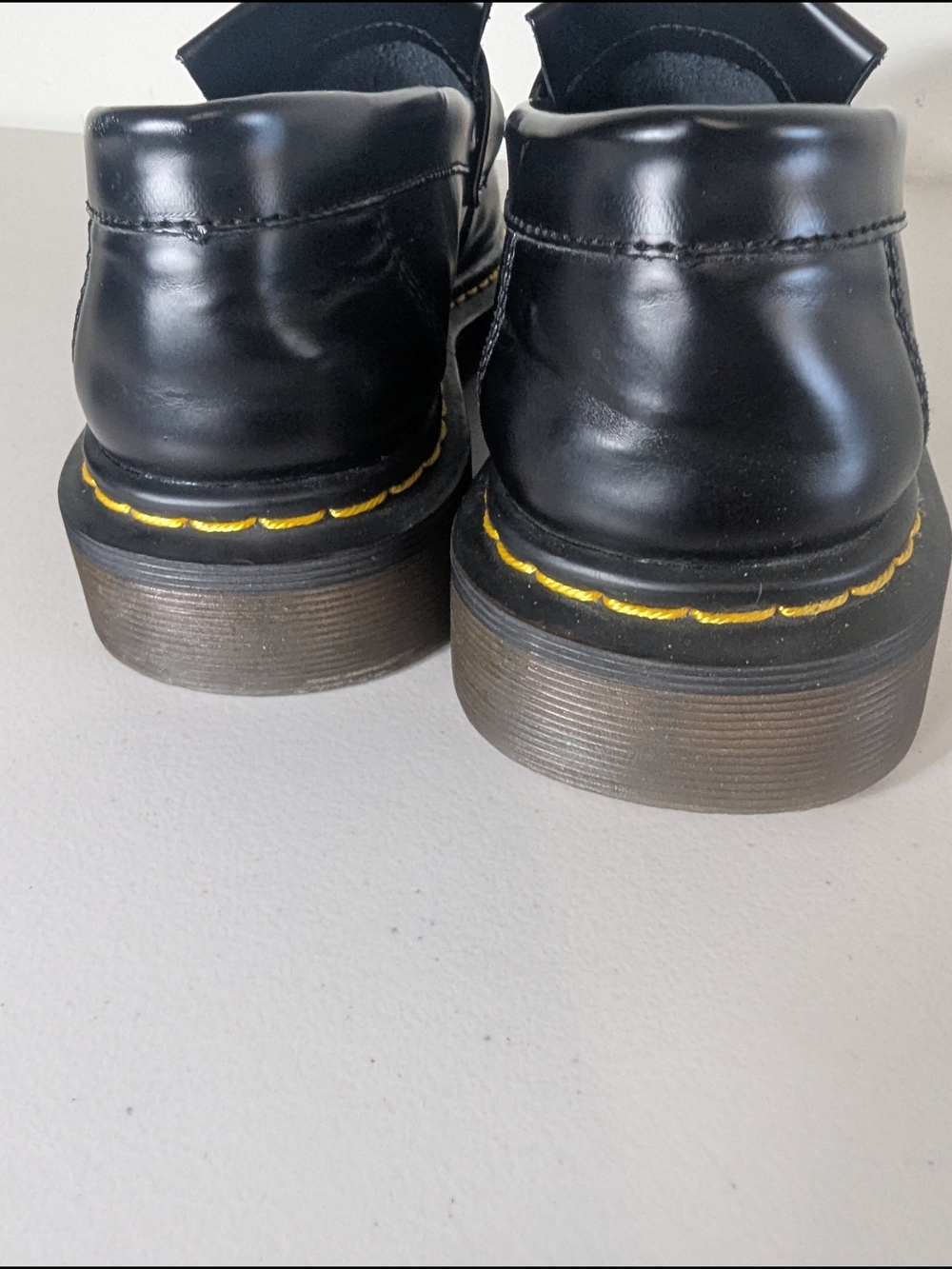Dr. Martens Adrian Tassel Loafers Blck Smooth Leather SlipOn Shoes Men’s AirWave - Picture 12 of 13
